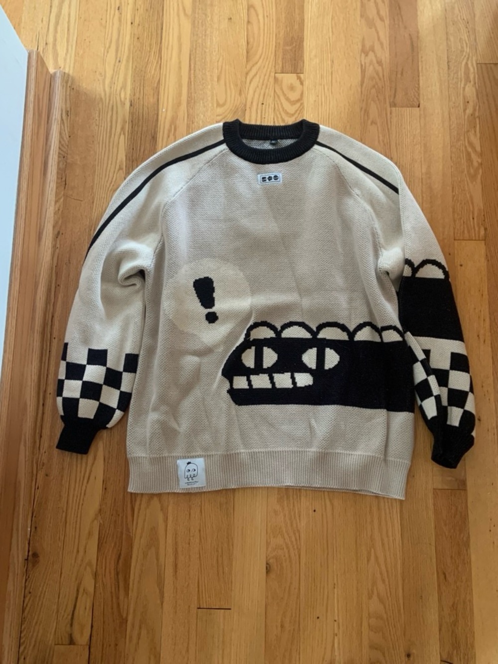 Artist-Made Graphic Sweater